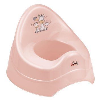 Горщик Maltex Zebra Chamber pot 6500_41 pink (рожевий) 681216 фото