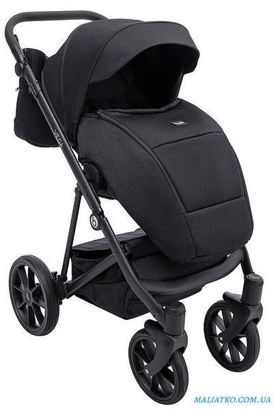 Коляска 2 в 1 Bair Vega Soft VS-05 black черный 1000681061 фото