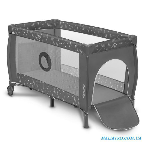 Ліжечко-манеж Lionelo SVEN PLUS GREY CONCRETE 73811724 фото