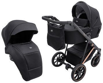 Коляска 2 в 1 Bair Vega Soft VSM-05 black magma черный 1000681062 фото