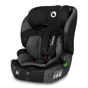 Дитяче автокрісло Lionelo LEVI ONE I-SIZE BLACK GREY 77583315 фото