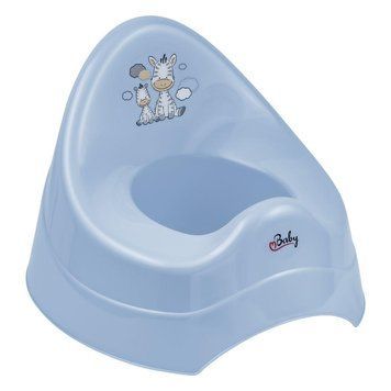 Горщик Maltex Zebra Chamber pot 6500_35 blue (блакитний) 681215 фото