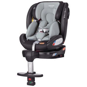 Автокрісло CARRELLO Asteroid+ CRL-15801 Marble Grey 0+1/2/3 ISOFIX з поворотом та опорною стійкою /1 103239 фото