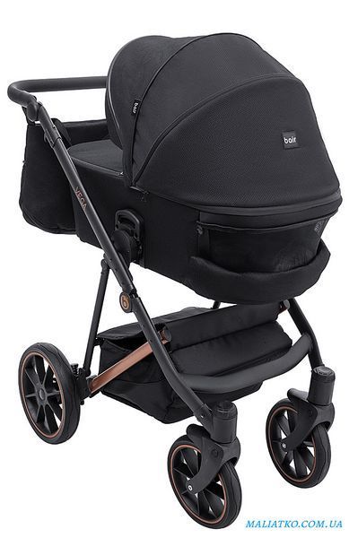 Коляска 2 в 1 Bair Vega Soft VSM-05 black magma черный 1000681062 фото