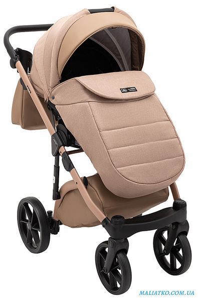 Коляска 2 в 1 Adamex Nola Natura 5 camel 1000681796 фото