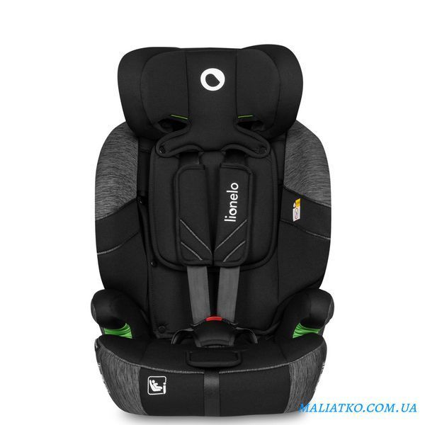 Дитяче автокрісло Lionelo LEVI ONE I-SIZE BLACK GREY 77583315 фото