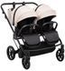 Коляска 2 в 1 для двойни Adamex Leo Duo Eco SA-7 латте 1000681144 фото 8