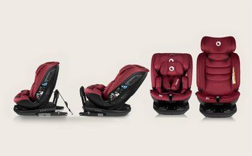Дитяче автокрісло Lionelo BASTIAAN RWF I-SIZE RED BURGUNDY 108934395 фото