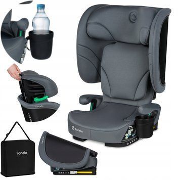 Дитяче автокрісло Lionelo ORIN I-SIZE GREY GRAPHITE 121554040 фото