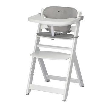 Стільчик для годування з вкладишем BEBE CONFORT Timba White/Gray 000056992 фото