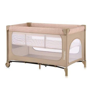 Манеж-ліжко Lionelo JASMIN EASY FOLD BEIGE SAND 93681246 фото
