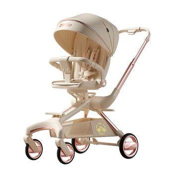 Дитяча коляска Beruty Space beige/gold 7527 фото