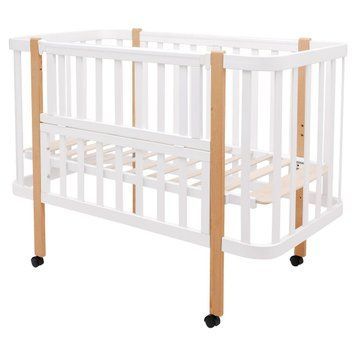 Кровать Babyroom Луна LU-1 белый / натуральный 1000681887 фото