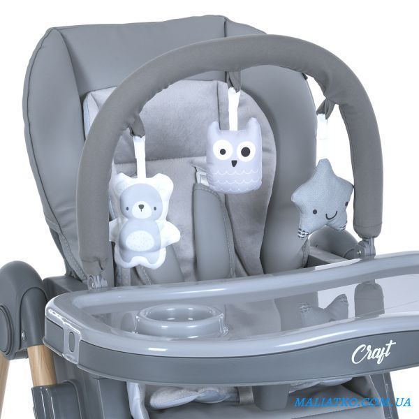 Стільчик ME 1115-W CRAFT Gray 288655 фото