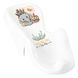 Гірка для купання Tega WILD & FREE Anti-slip baby bath seat LITTLE ELEPHANT DZ-003-103-SŁONIK white / green (білий / зелений) 681316 фото