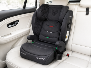 Автокрісло VELANO Forza i-Size 100&ndash;150 см, ISOFIX, grey sf59724 фото
