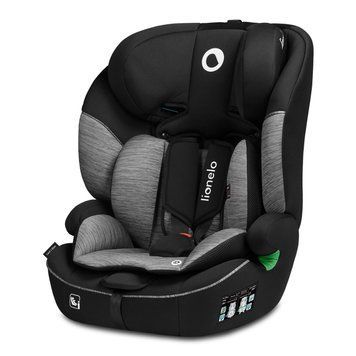 Дитяче автокрісло Lionelo LEVI I-SIZE BLACK GREY 77590980 фото
