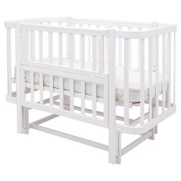 Кровать Babyroom Луна LU-2 маятник белый 1000681889 фото
