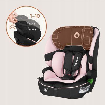 Дитяче автокрісло Lionelo BILLY I-SIZE PINK BABY 108908965 фото