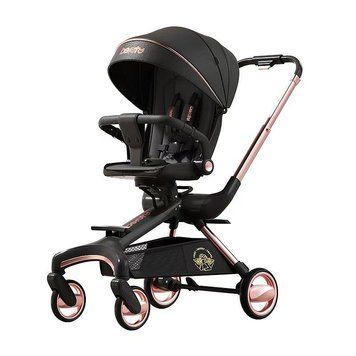 Дитяча коляска Beruty Space black/gold 7528 фото