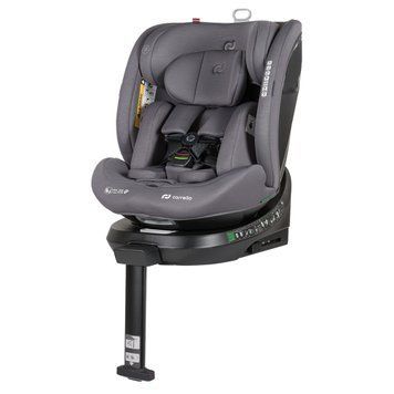 Автокрісло CARRELLO Octopus CRL-16002 Deepwater Grey i-Size 40-150см ISOFIX, поворот, опор.стійка /1 103768 фото