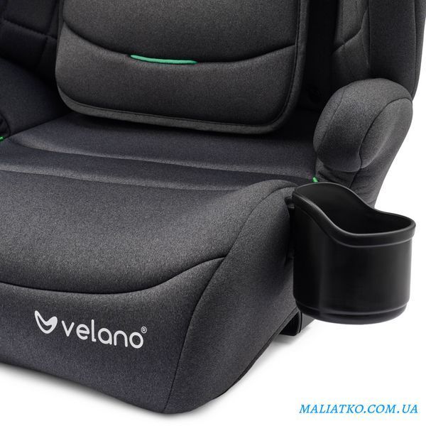 Автокрісло VELANO Forza i-Size 100&ndash;150 см, ISOFIX, grey sf59724 фото