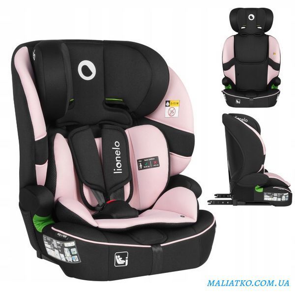 Дитяче автокрісло Lionelo BILLY I-SIZE PINK BABY 108908965 фото
