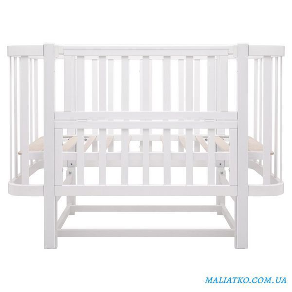Кровать Babyroom Луна LU-2 маятник белый 1000681889 фото