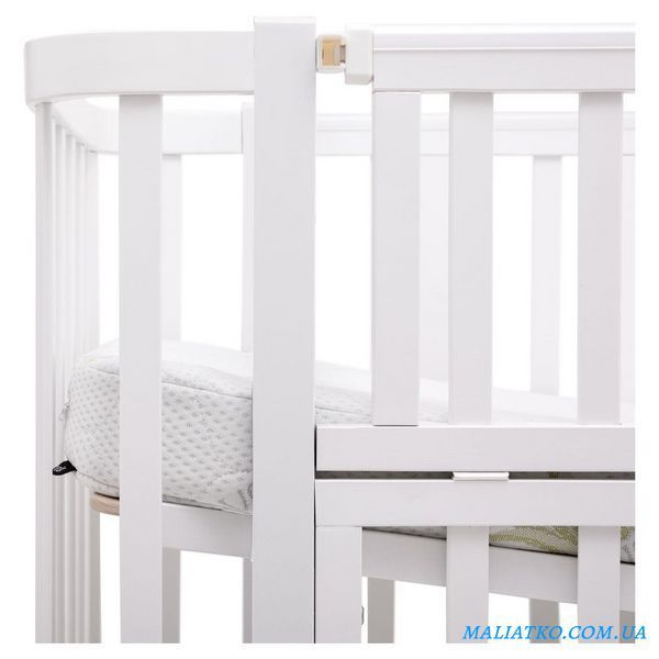 Кровать Babyroom Луна LU-2 маятник белый 1000681889 фото