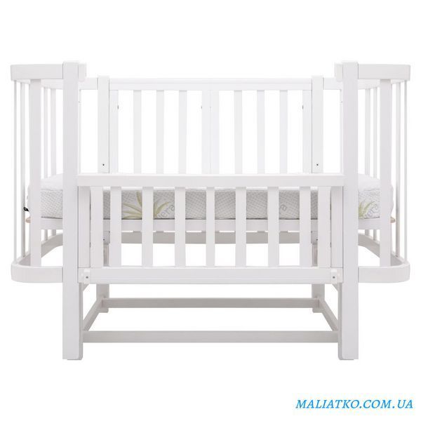 Кровать Babyroom Луна LU-2 маятник белый 1000681889 фото