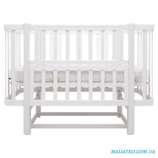 Кровать Babyroom Луна LU-2 маятник белый 1000681889 фото