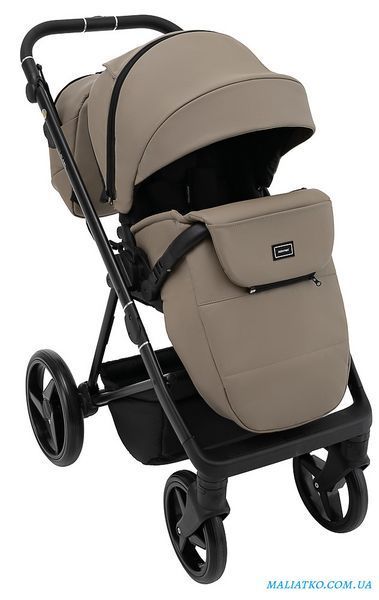 Коляска 2 в 1 Adamex Blanc Eco SA-9 темный капучино 1000680712 фото