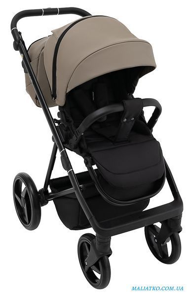 Коляска 2 в 1 Adamex Blanc Eco SA-9 темный капучино 1000680712 фото