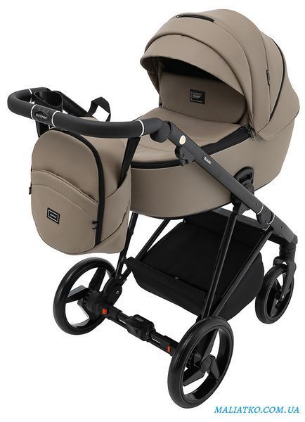 Коляска 2 в 1 Adamex Blanc Eco SA-9 темный капучино 1000680712 фото