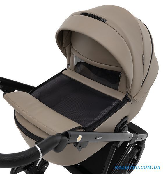 Коляска 2 в 1 Adamex Blanc Eco SA-9 темный капучино 1000680712 фото