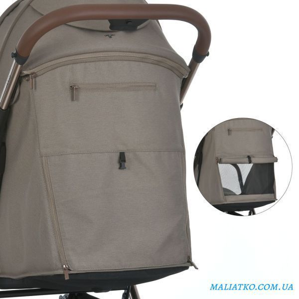 Коляска дитяча ME 1192 AXIS Milk Chocolate 310895 фото