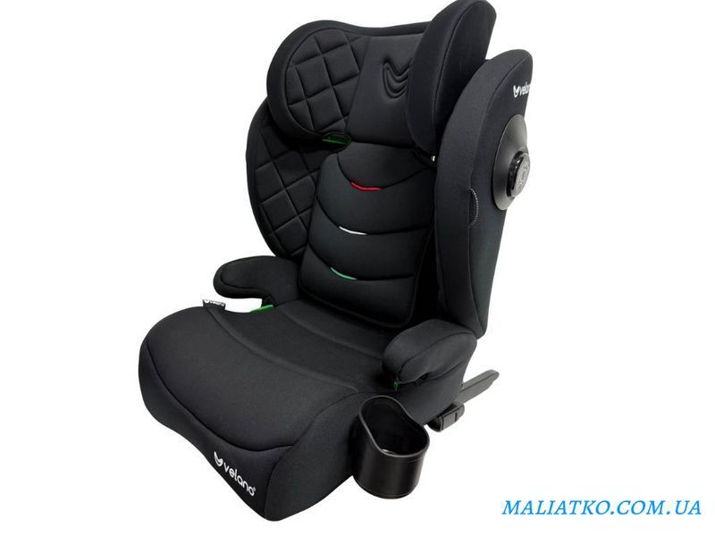 Автокрісло VELANO Forza i-Size 100&ndash;150 см, ISOFIX, black sf59725 фото