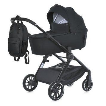 Коляска дитяча 2в1 ME 1126 GENESIS Jet Black 295036 фото