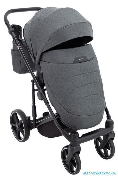 Коляска 2 в 1 Adamex Ziko Tip TK-57 графит 1000680773 фото