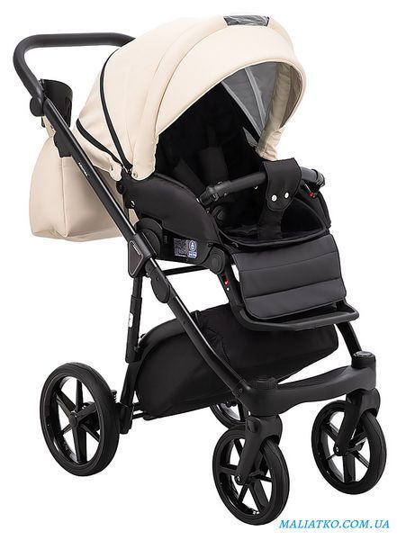 Коляска 2 в 1 Adamex Nola Eco SA-8 бежевий 1000681136 фото