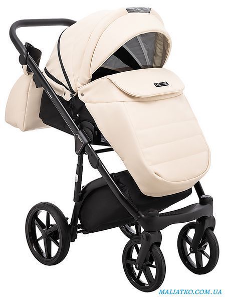 Коляска 2 в 1 Adamex Nola Eco SA-8 бежевий 1000681136 фото