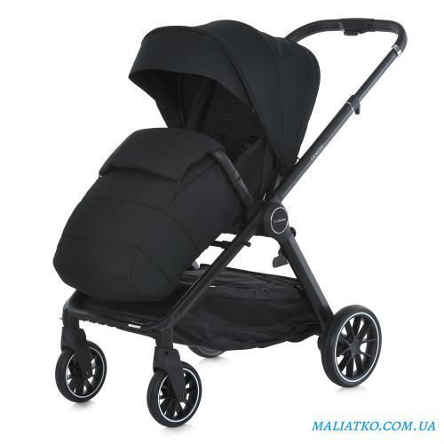 Коляска дитяча 2в1 ME 1126 GENESIS Jet Black 295036 фото