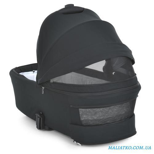 Коляска дитяча 2в1 ME 1126 GENESIS Jet Black 295036 фото