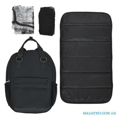 Коляска дитяча 2в1 ME 1126 GENESIS Jet Black 295036 фото