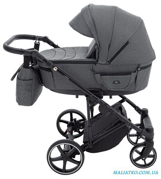 Коляска 2 в 1 Adamex Ziko Tip TK-57 графит 1000680773 фото
