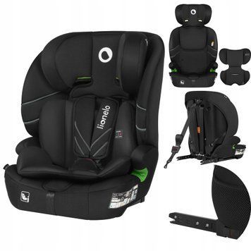 Дитяче автокрісло Lionelo LEVI FIX I-SIZE BLACK CARBON 109460653 фото