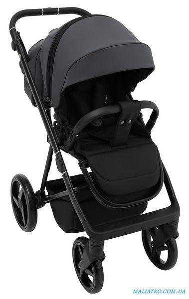 Коляска 2 в 1 Adamex Blanc Eco SA-5 графит 1000680709 фото