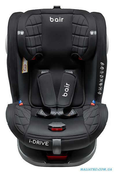 Автокрісло Bair i-Drive 360 Iso-fix TB-01 total black 1000681548 фото