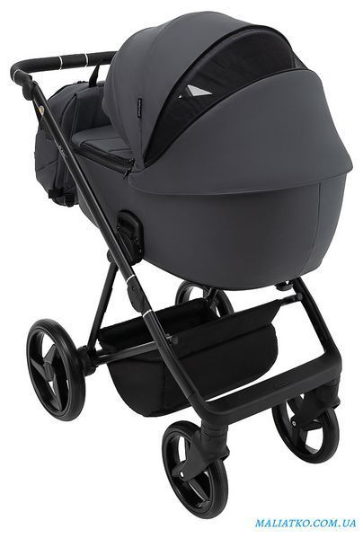 Коляска 2 в 1 Adamex Blanc Eco SA-5 графит 1000680709 фото