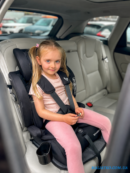 Автокрісло VELANO Flexo i-Size 76&ndash;150 см, ISOFIX + Top Tether/ремінь, black sf59726 фото
